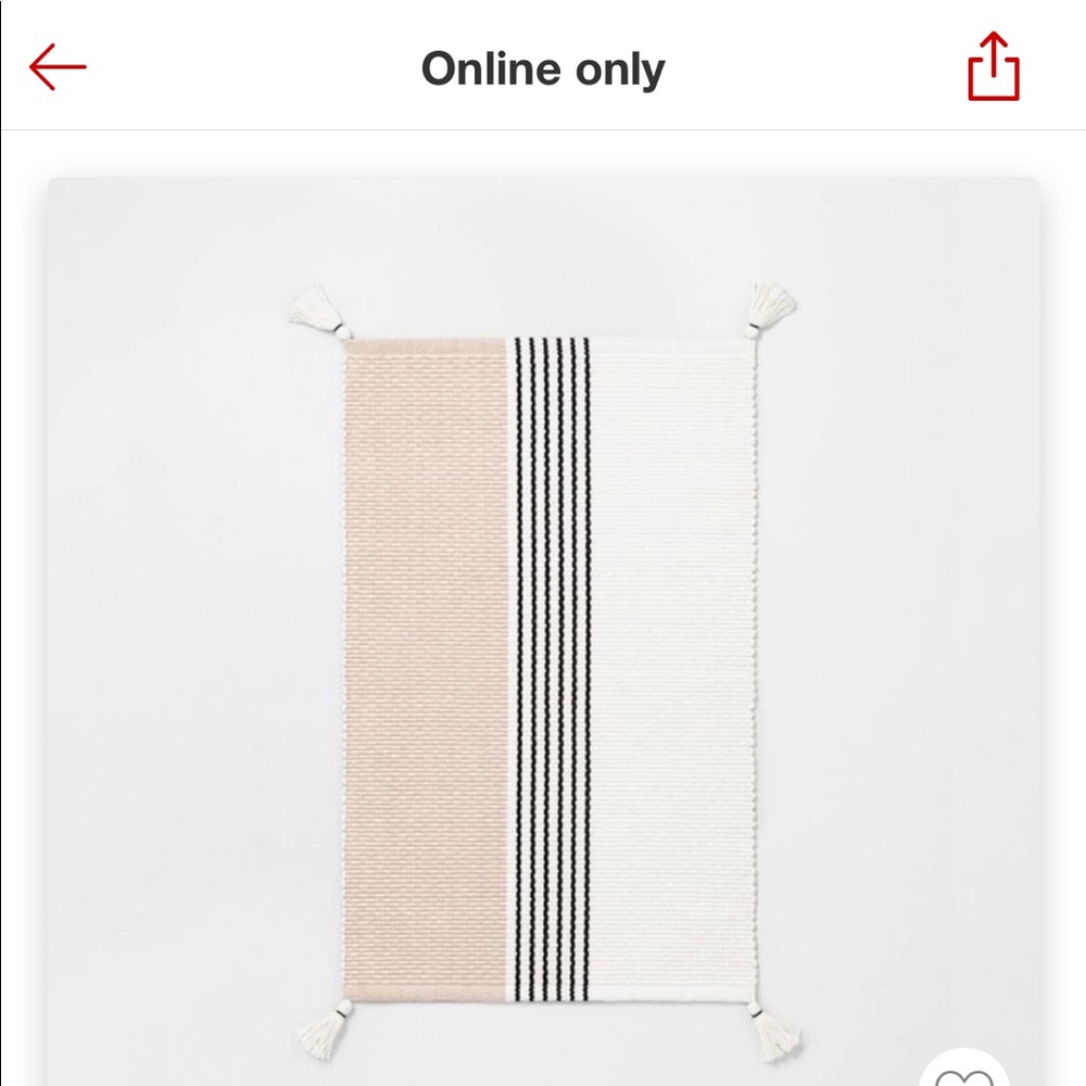 Hearth and hand bath mat